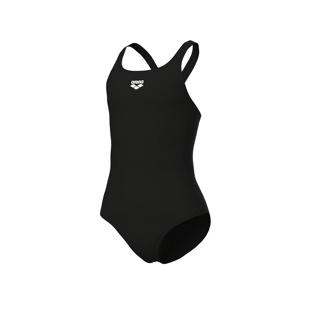 Arena Girls 10/12 Team Swim Pro One Piece Swimsuit‎ Black Athletic Training NEW